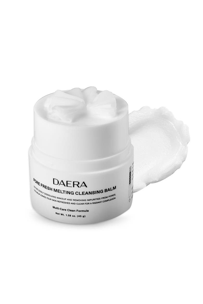 Cleansing Balm Women Daily Makeup Removing & Pore Care 1.58 oz, Main, color, White