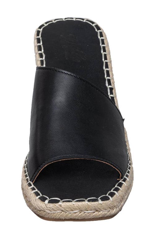 Antelope Fareeda Espadrille Platform Sandal In Black