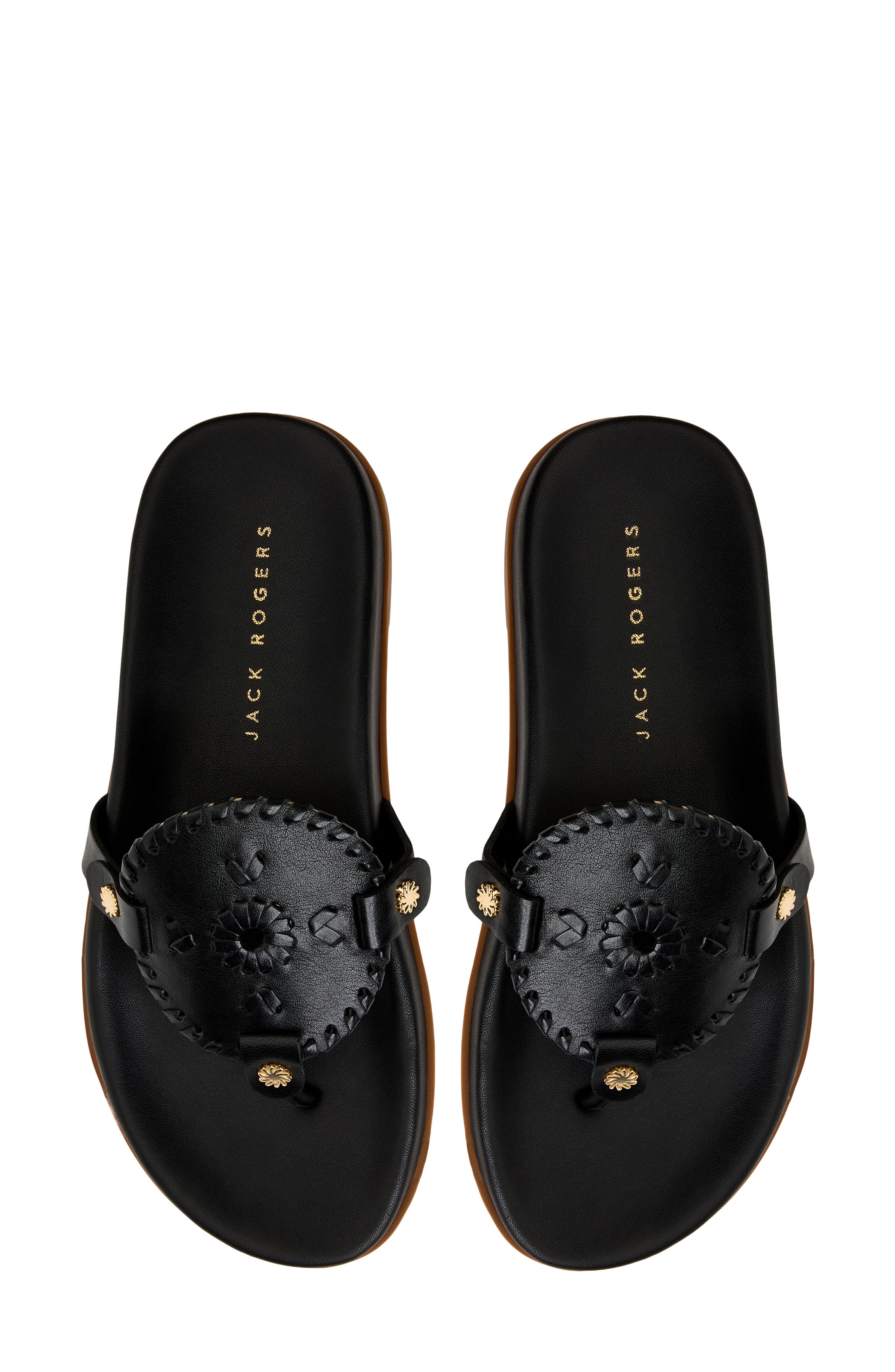 Jack Rogers Collins Sandal, Alternate, color, Black