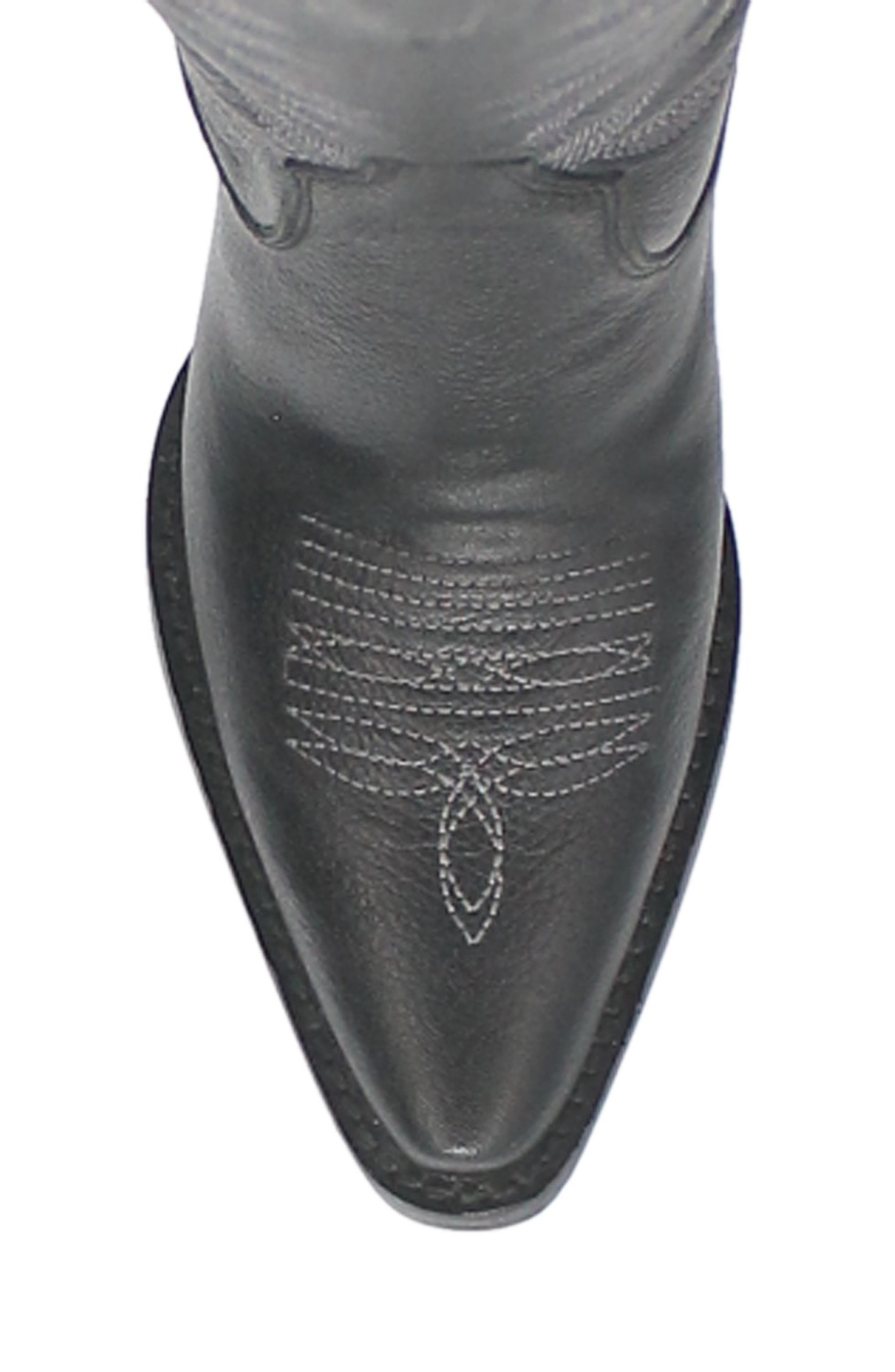 Dingo Knee High Western Boot, Alternate, color, Black