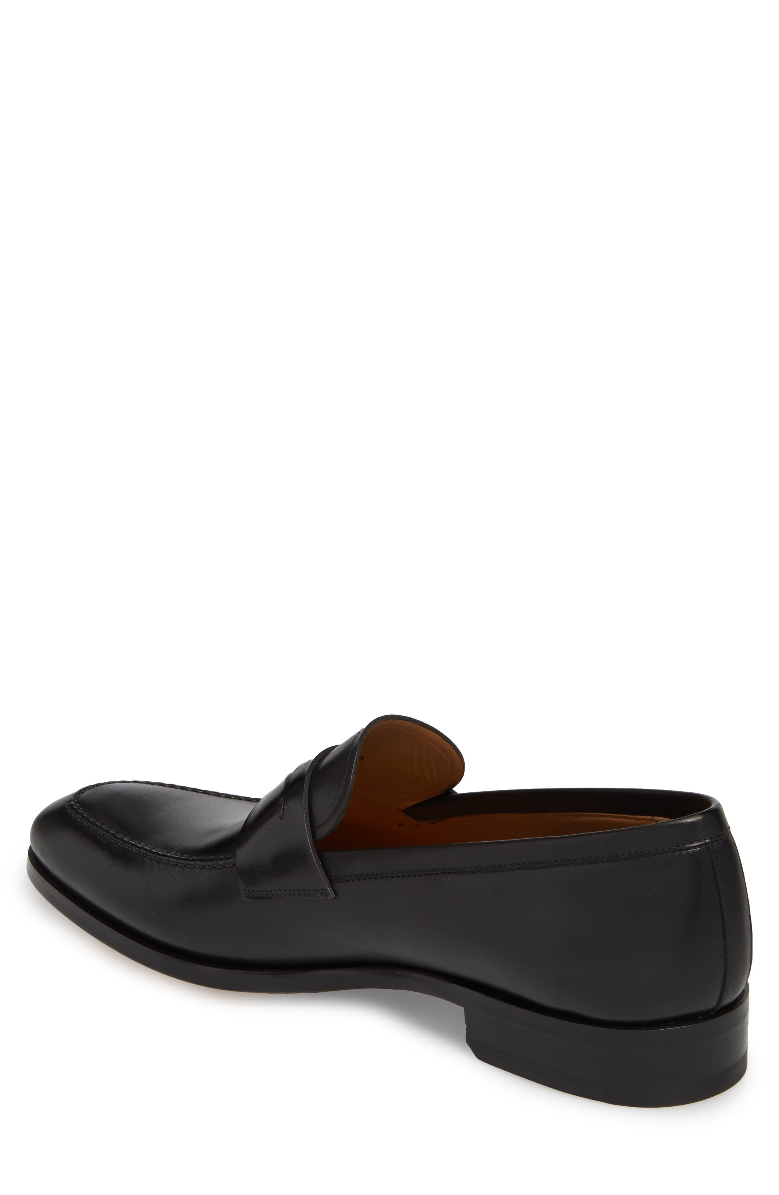 Magnanni Rolly Apron Toe Penny Loafer, Alternate, color, 