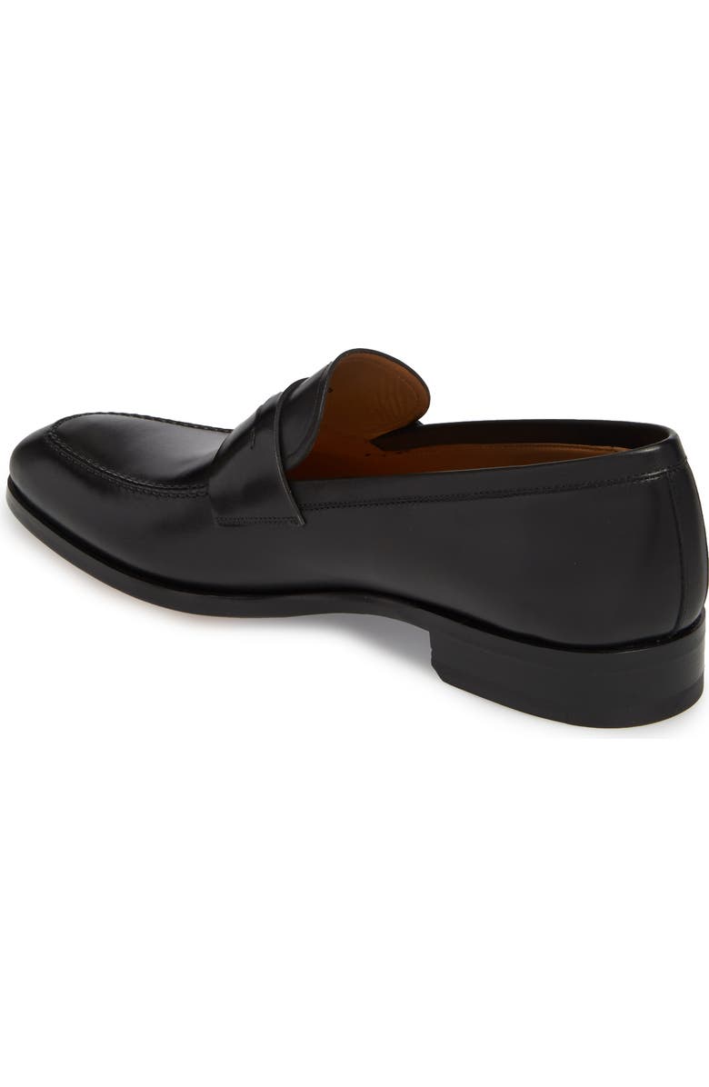 Magnanni Rolly Apron Toe Penny Loafer, Alternate, color,