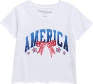 Prince Peter Kids' America Crop Graphic T-Shirt