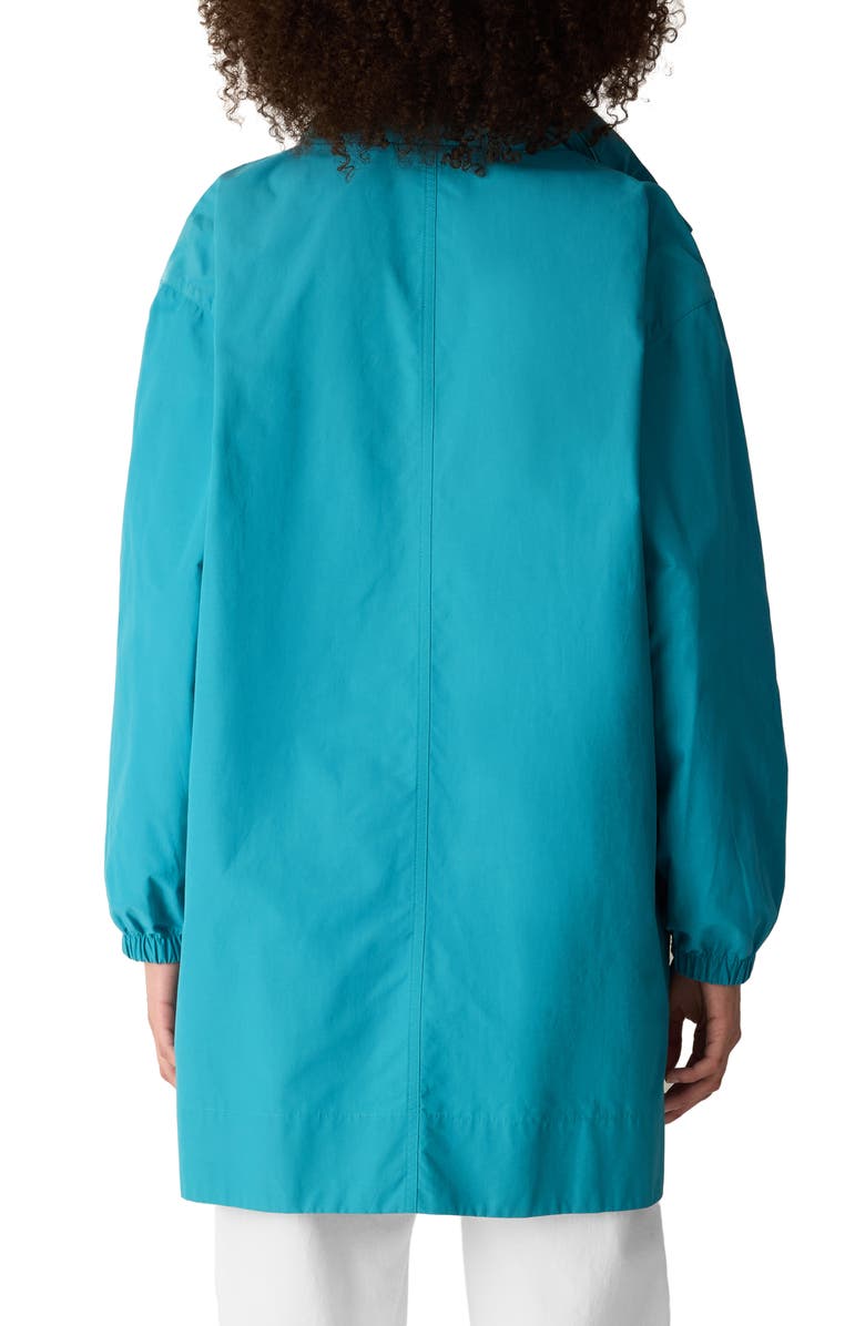 Eileen Fisher Stand Collar Jacket, Alternate, color, River