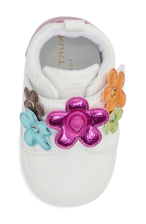 Kurt Geiger London Flower Petal Sneaker In Multi