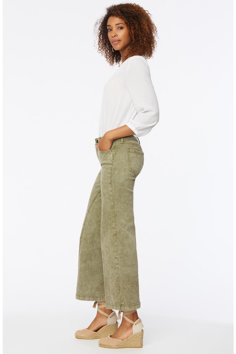 Teresa Ankle Wide Leg Jeans, Alternate, color, MARISOL MOSS