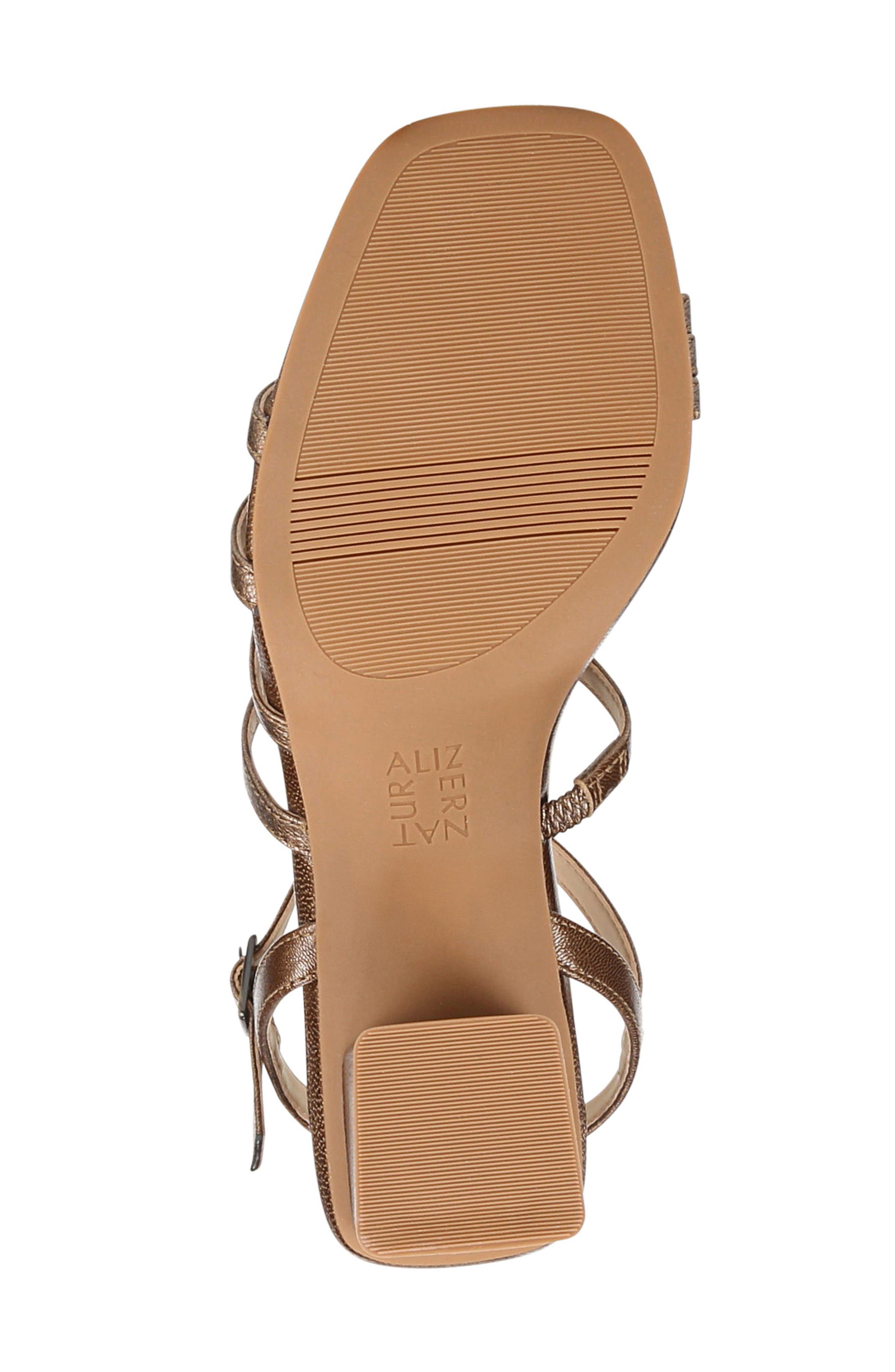 Niko Strappy Sandal, Alternate, color, BRONZE