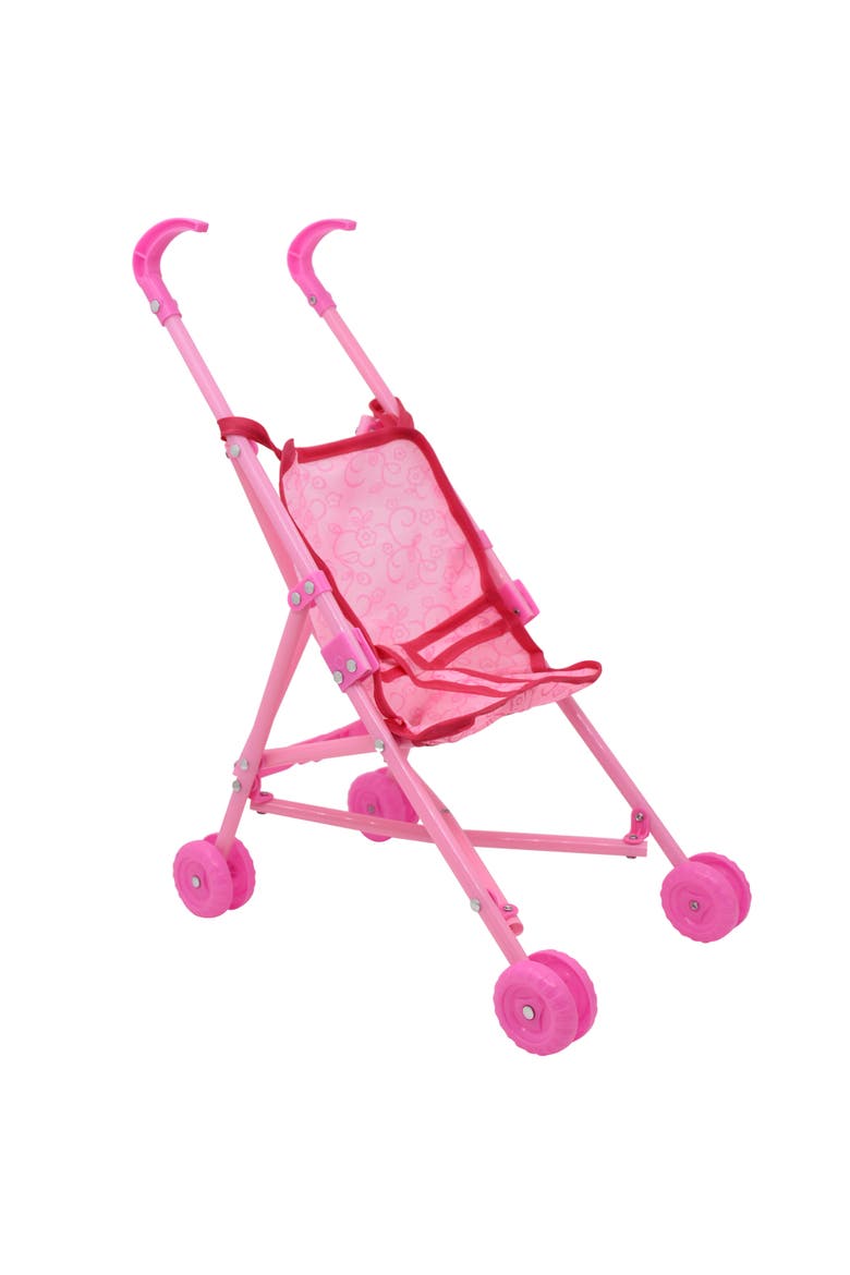 Out For A Stroll Flamingo Jumper Pink & Blue Outfit 12", 3+, Alternate, color, Multicolored