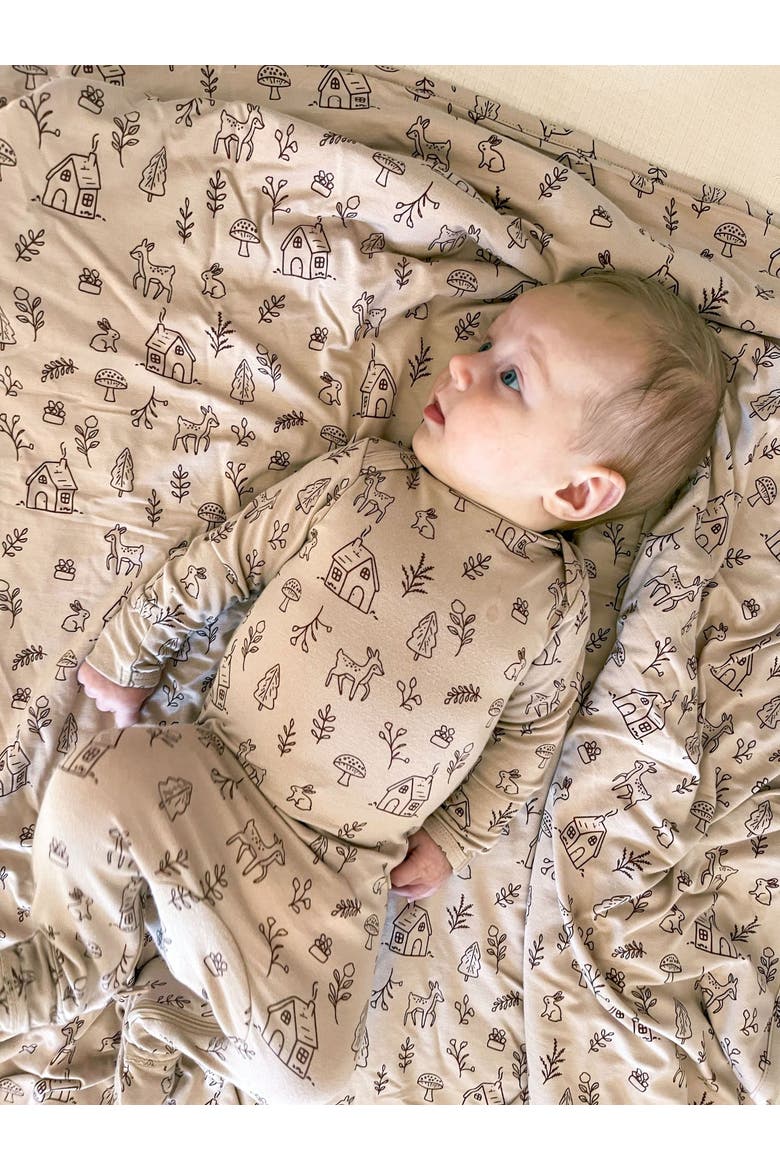 Convertible Pajama - Baby, Alternate, color, Doe.re.mi