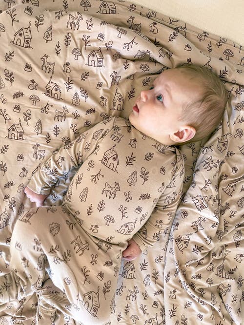 Gunamuna Convertible Pajama In Pink