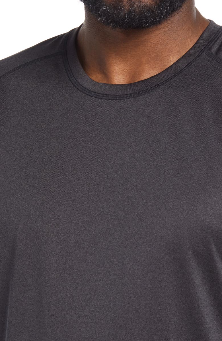 Zella Performance T-Shirt, Alternate, color, Black White Melange