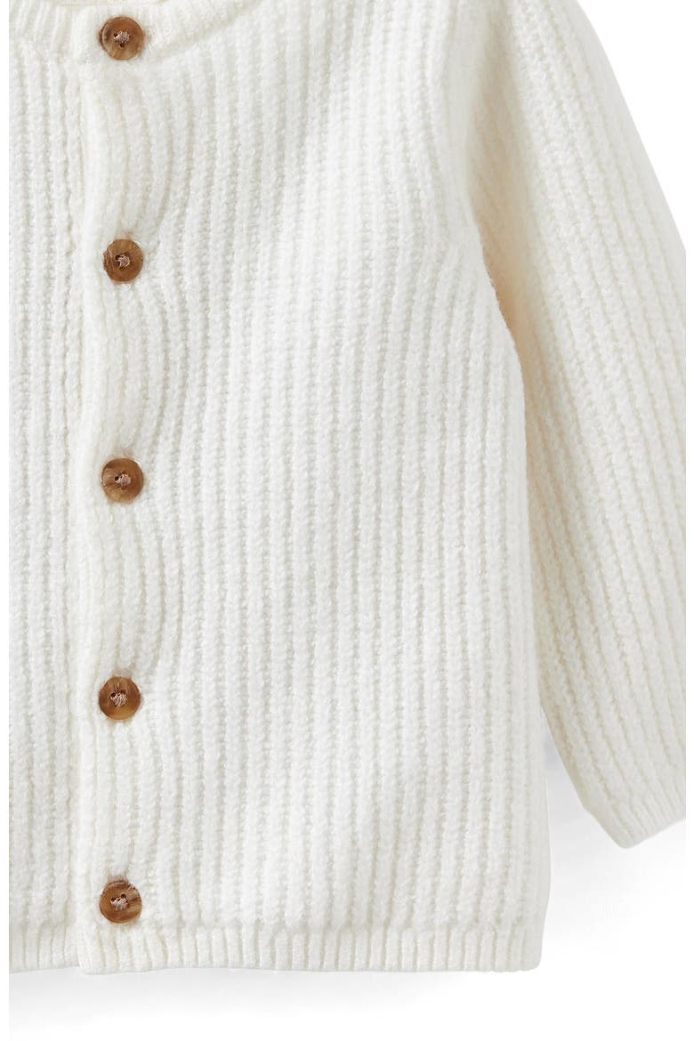 Baby Organic Knit Cardigan, Alternate, color, Milk Little And Loved