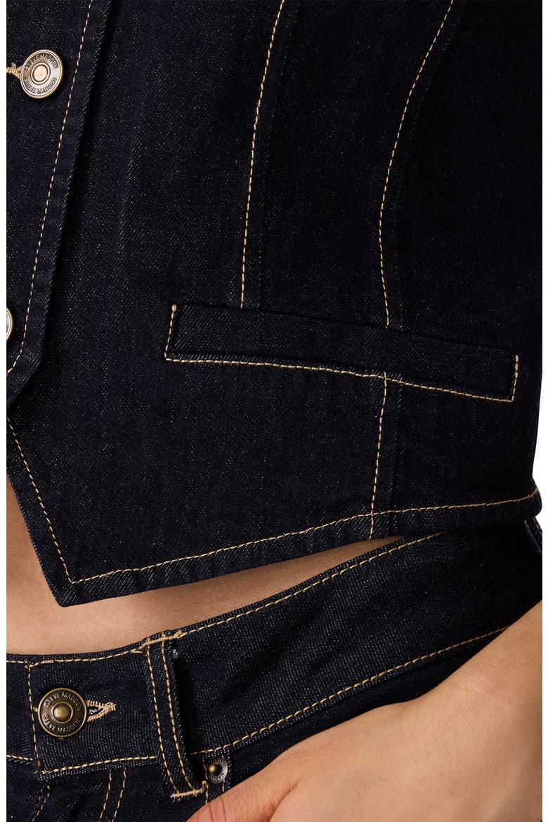 Fontana Denim Vest, Alternate, color, INDIGO HAZE