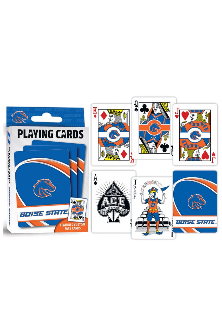 Boise State Broncos Playing Cards, Alternate, color, Multicolor