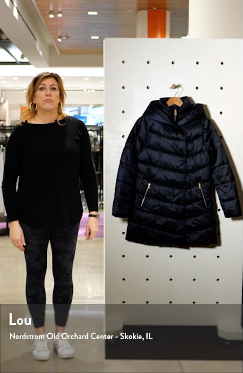 Orchy Hooded Puffer Jacket, sales video thumbnail