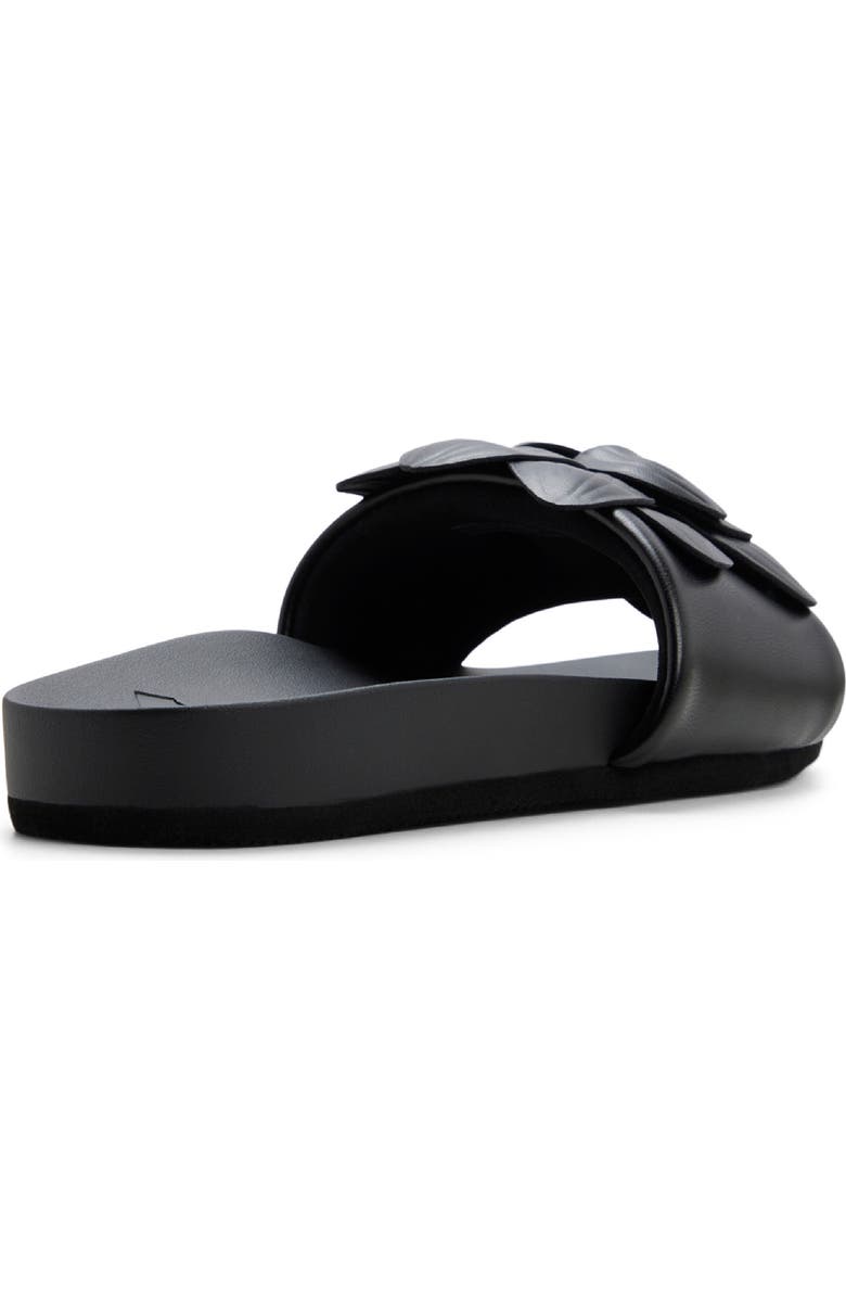 Roxy Flower Girl Slide Sandal, Alternate, color, Black