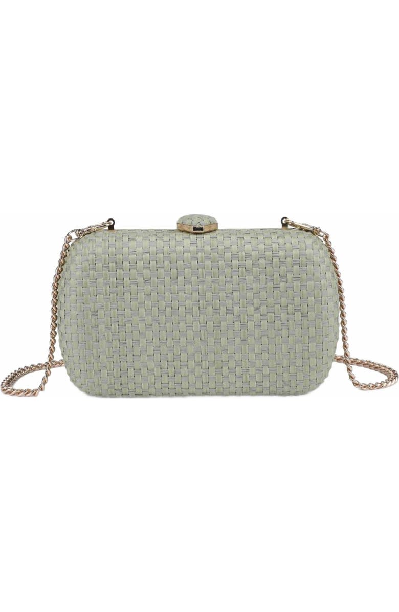 MODA LUXE Roxie Evening Bag, Main, color, Sage