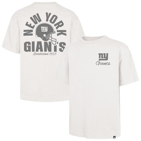Men's '47 Off White New York Giants Photon Dust Foundation T-Shirt