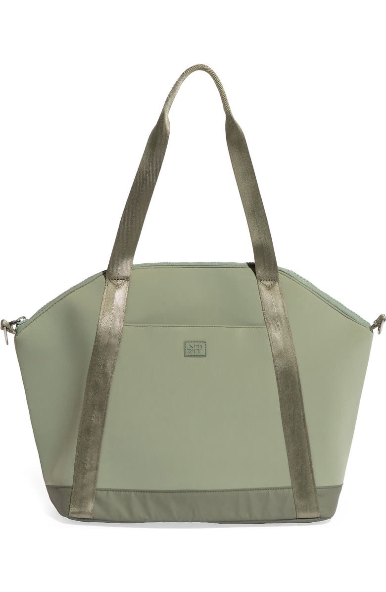 Freshly Picked Aspen Seoul Neoprene Diaper Bag Tote, Main, color, Sage