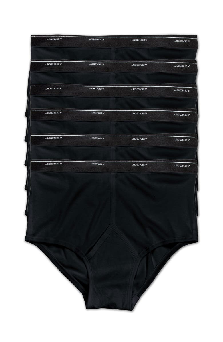 Jockey Classic Briefs  6pk, Main, color, Black
