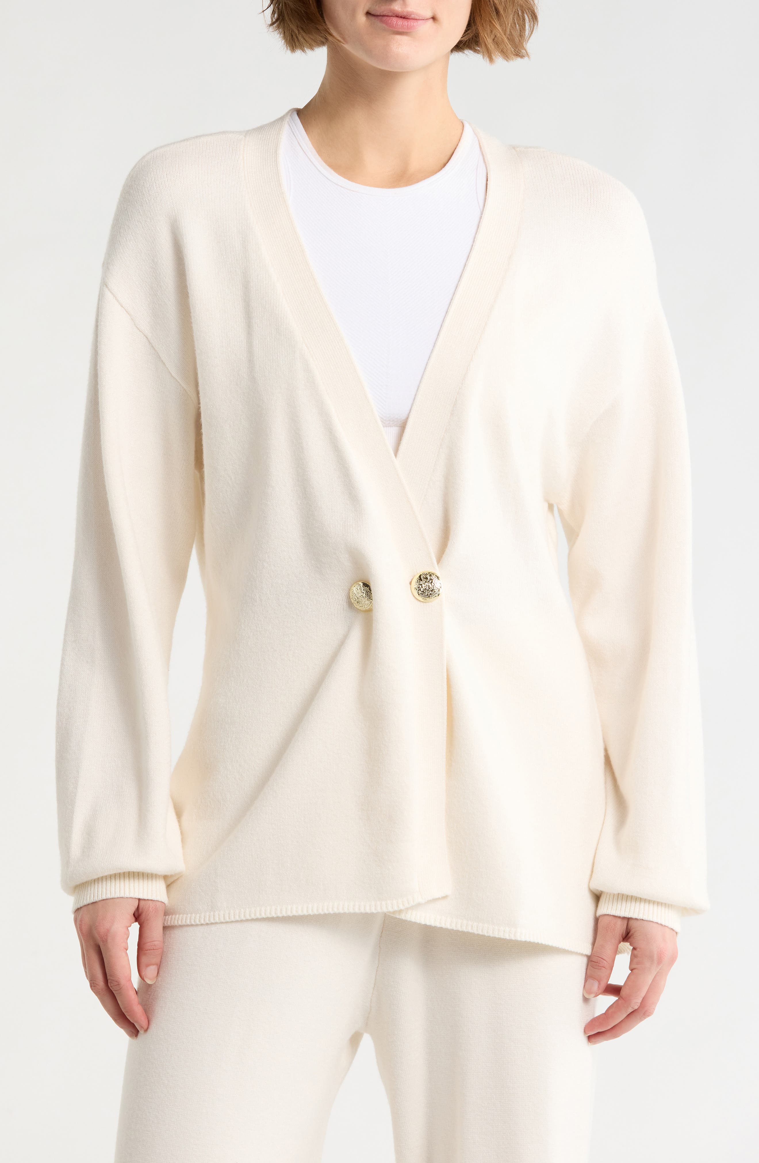 Knit Wrap Cardigan - image 3