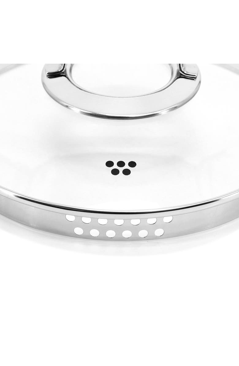 Korkmaz Galaksi Non Stick 9.5 Inch 5 Liter Casserole with Lid, Alternate, color, Black