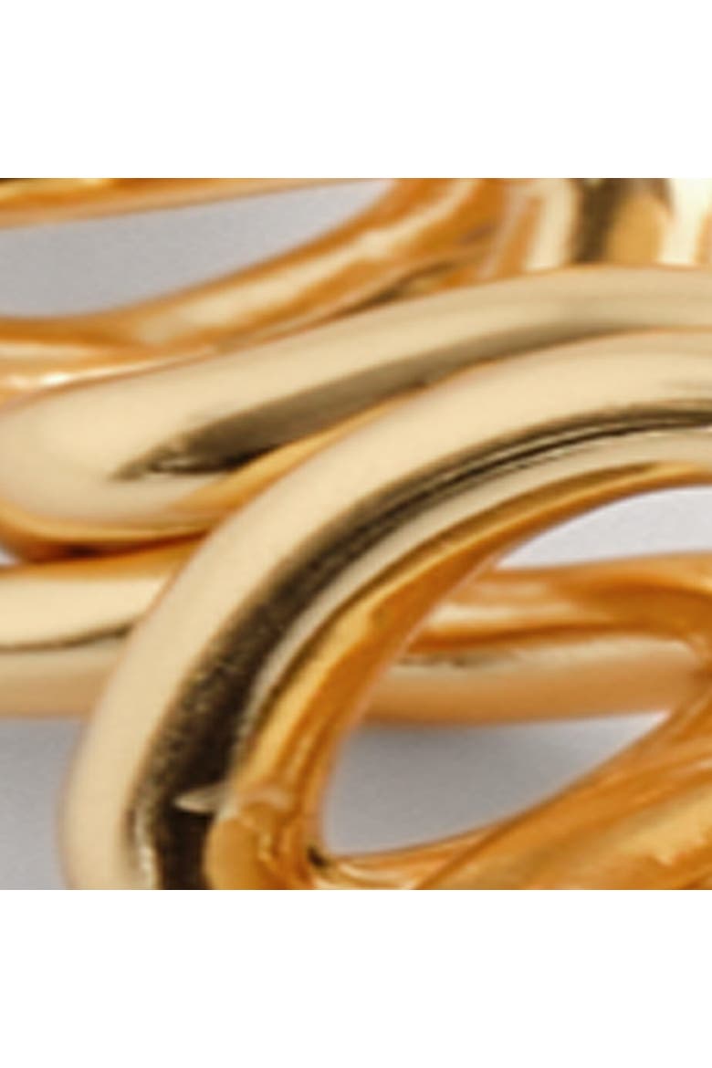 Knotted Chain Bracelet, Alternate, color, GOLD
