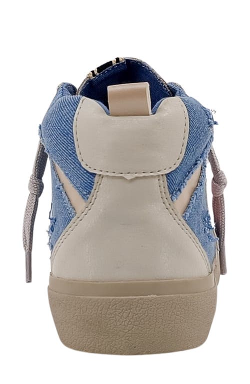 Shushop Paulina Low Top Sneaker In Denim
