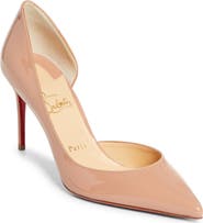 Christian Louboutin Iriza Pointed Toe Half d'Orsay Pump