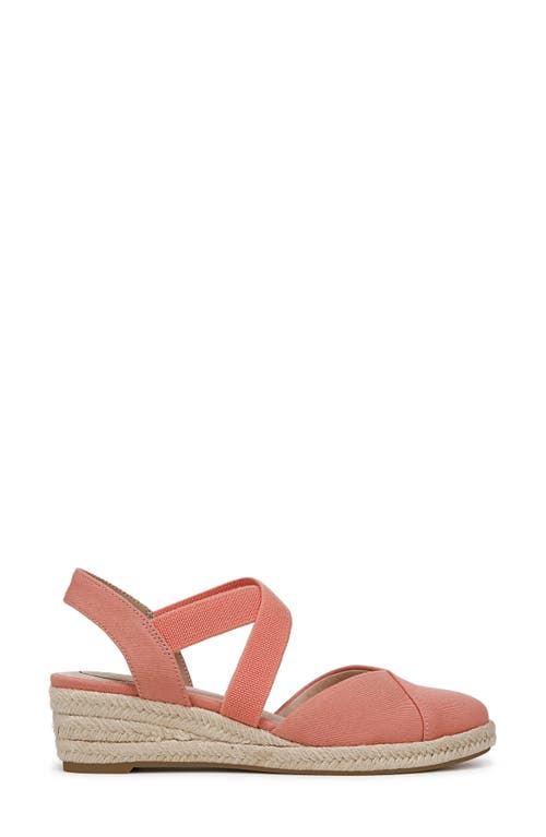 LIFESTRIDE LIFESTRIDE KIMBALL SLINGBACK ESPADRILLE PLATFORM WEDGE