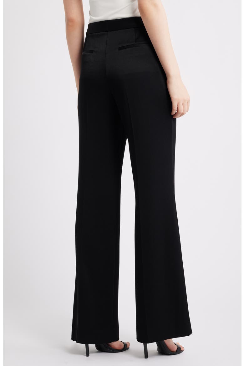 Belle Flare Pants, Alternate, color, BLACK