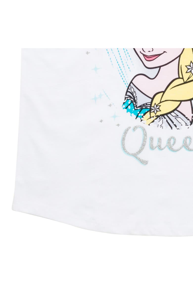 Frozen Birthday Graphic T-Shirt, Alternate, color, Elsa White