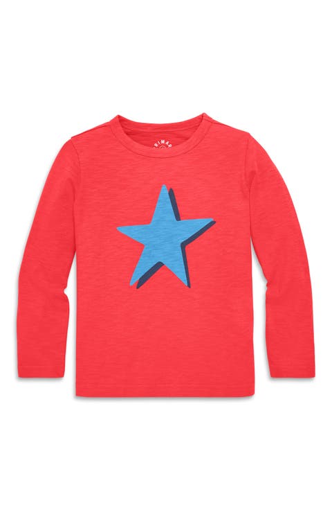 Long Sleeve Star Tee (Toddler, Little Kid, & Big Kid)