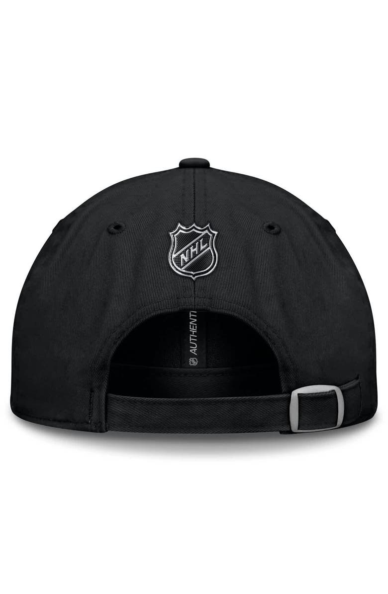 FANATICS Men's Fanatics Black Los Angeles Kings Authentic Pro Prime Adjustable Hat, Alternate, color, Black