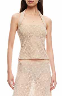 Palisades Lace Halter Top