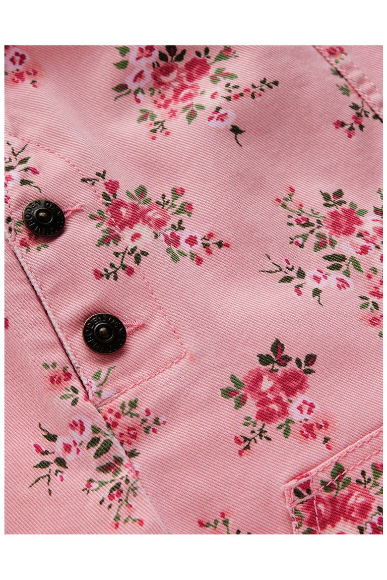 Kids' Adeline A-Line Dungaree Dress, Alternate, color, PINK QUARTZ TWILL SOFT ROSE