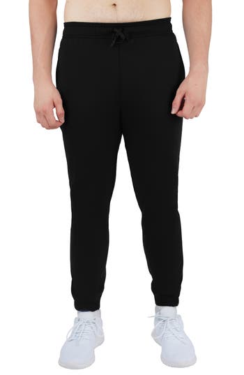 90 Degree By Reflex Sunday Scuba Lounge Joggers In Black