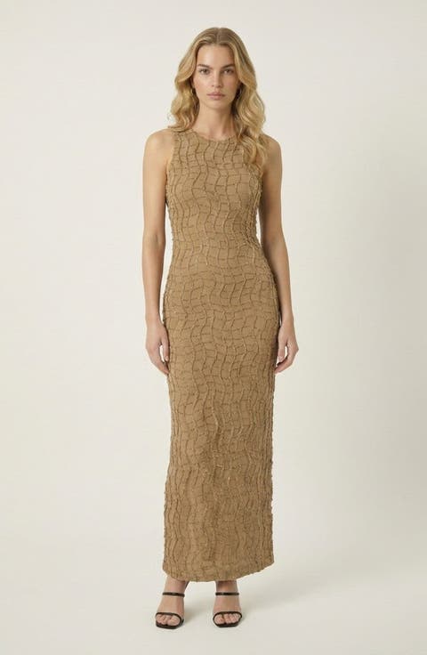 Round Neck Bodycon Dress