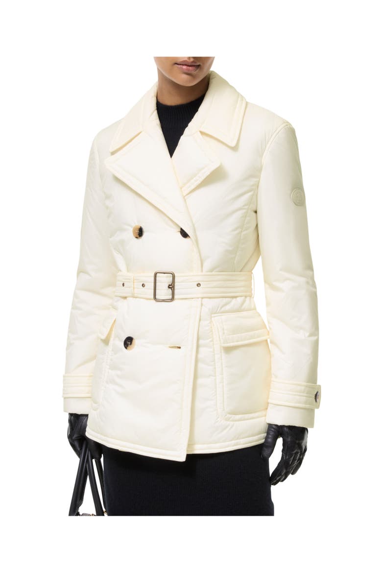 Hertford Trench Jacket, Alternate, color, Tundra white