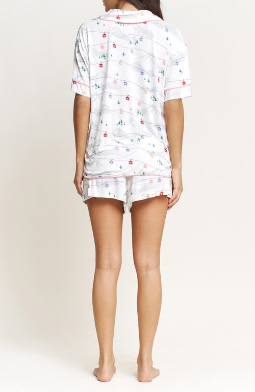 Honeydew All American Shortie Pajamas In White