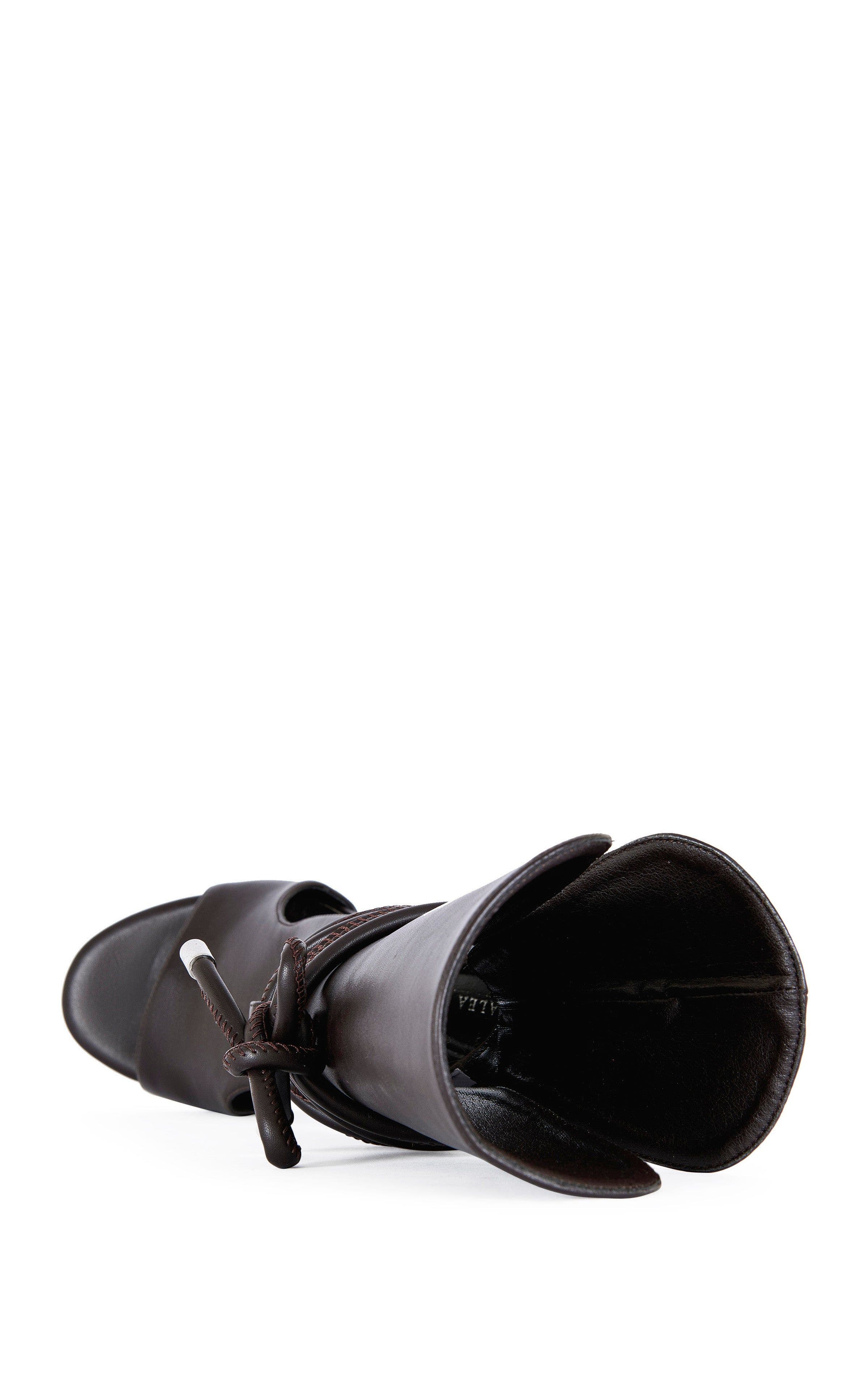 AZALEA WANG Douma Wedge Sandal, Alternate, color, Chocolate