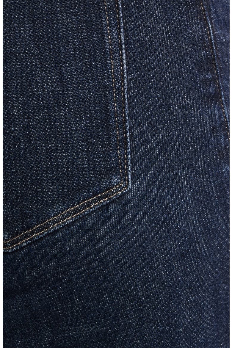 Mara Mid Rise Straight Leg Jeans, Alternate, color, CRESCENT HARBOR