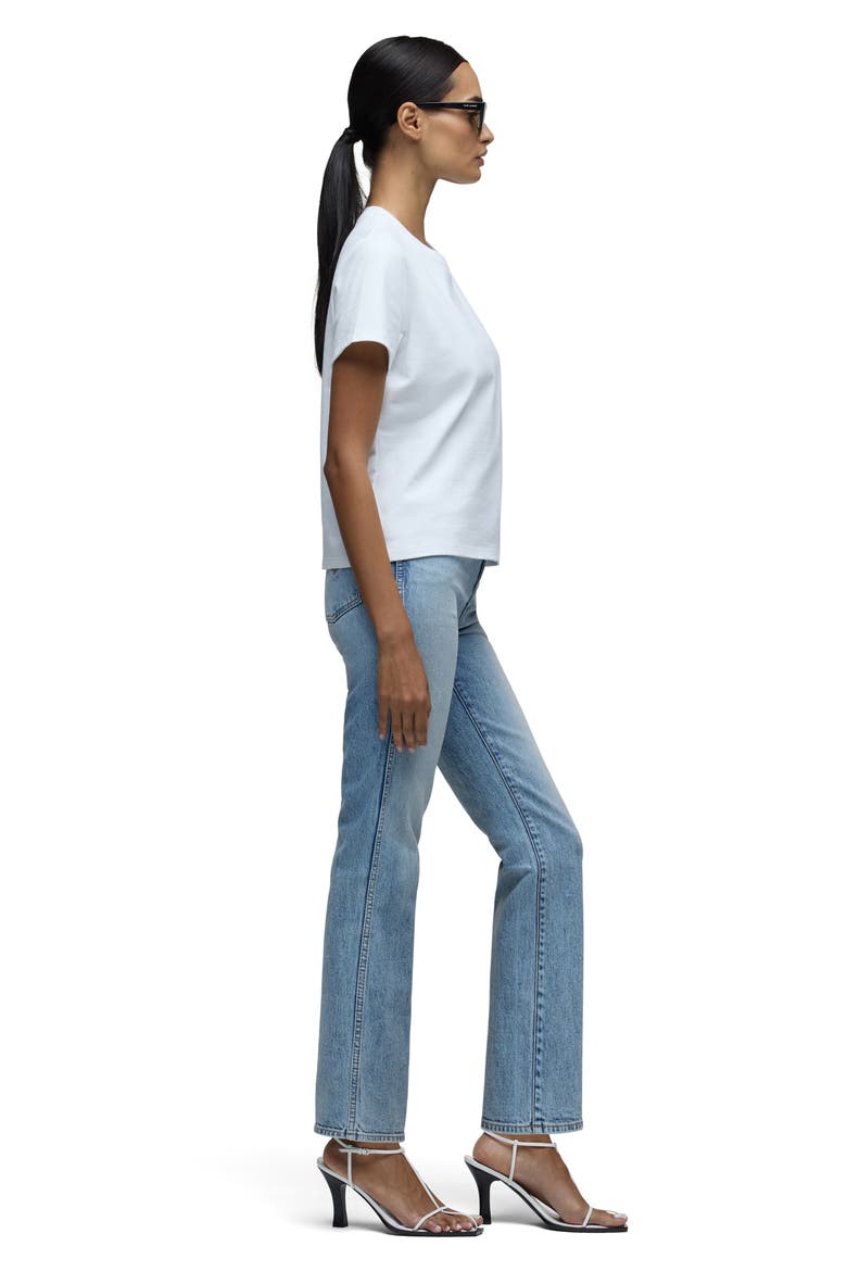 Breaux High Rise Straight Leg Jeans, Alternate, color, ENVIE