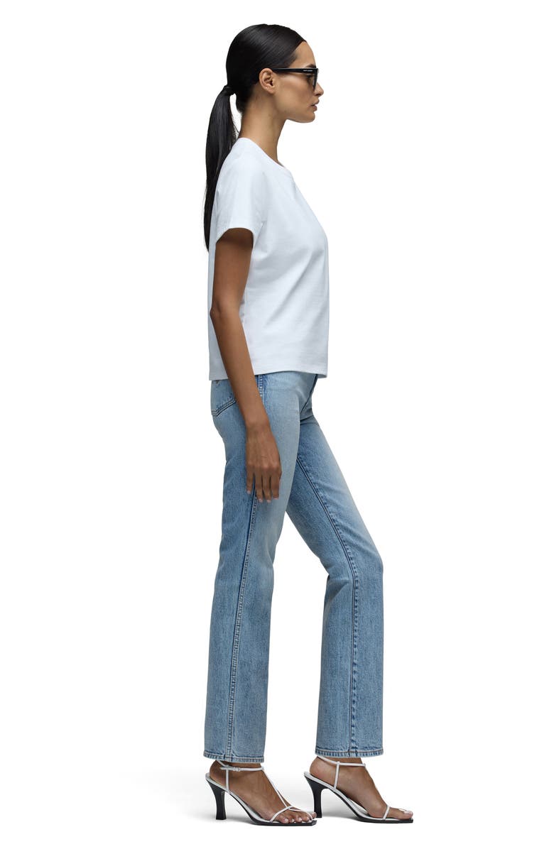 Hudson Jeans Breaux High Rise Straight Leg Jeans, Alternate, color, Envie