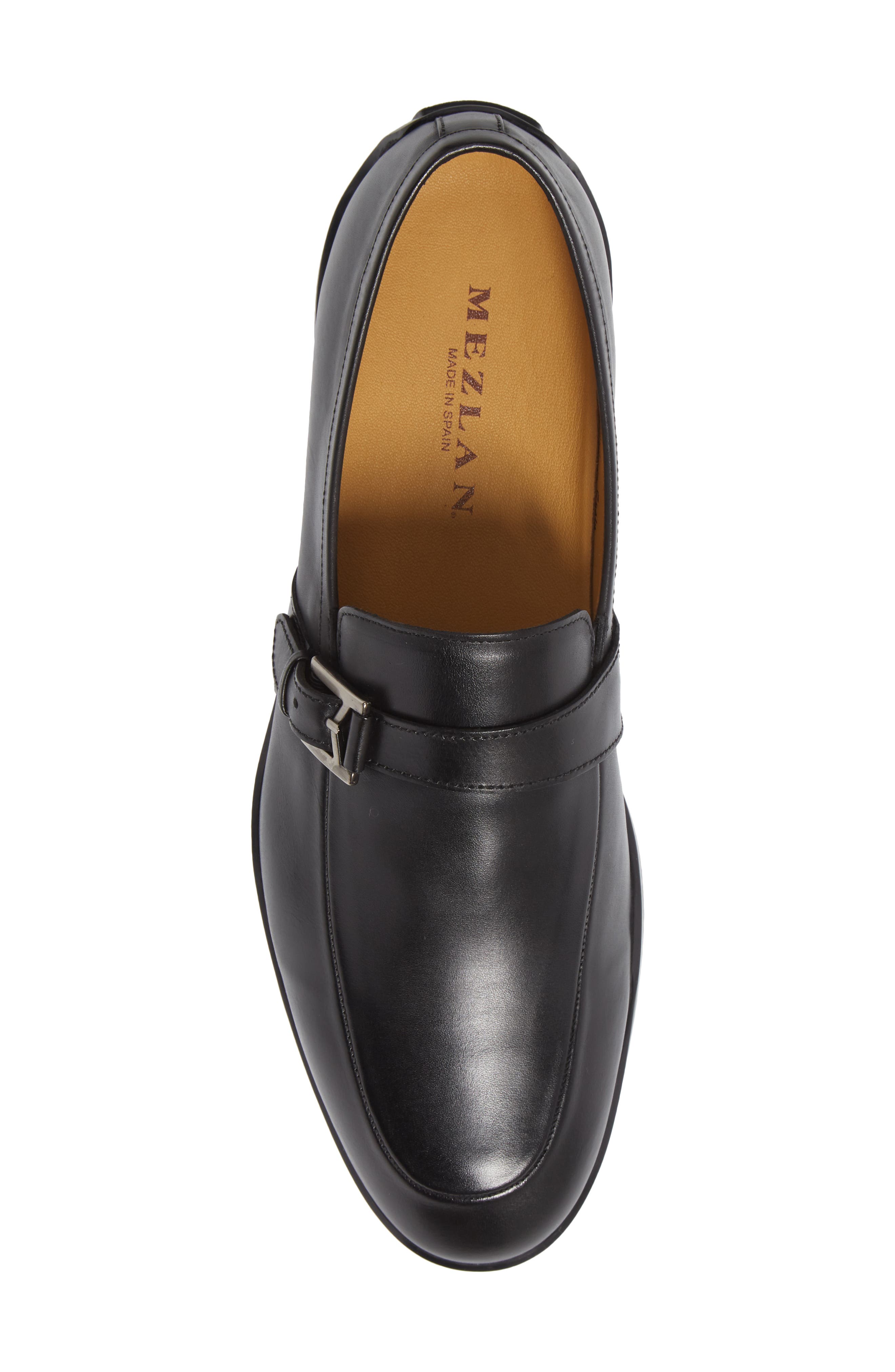 Mezlan Granby Buckle Strap Slip-On, Alternate, color, 