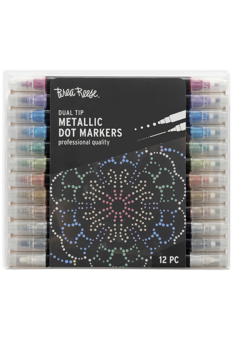 Dual Tip Markers 12Pc, Kids & Adults, Main, color, Multicolored