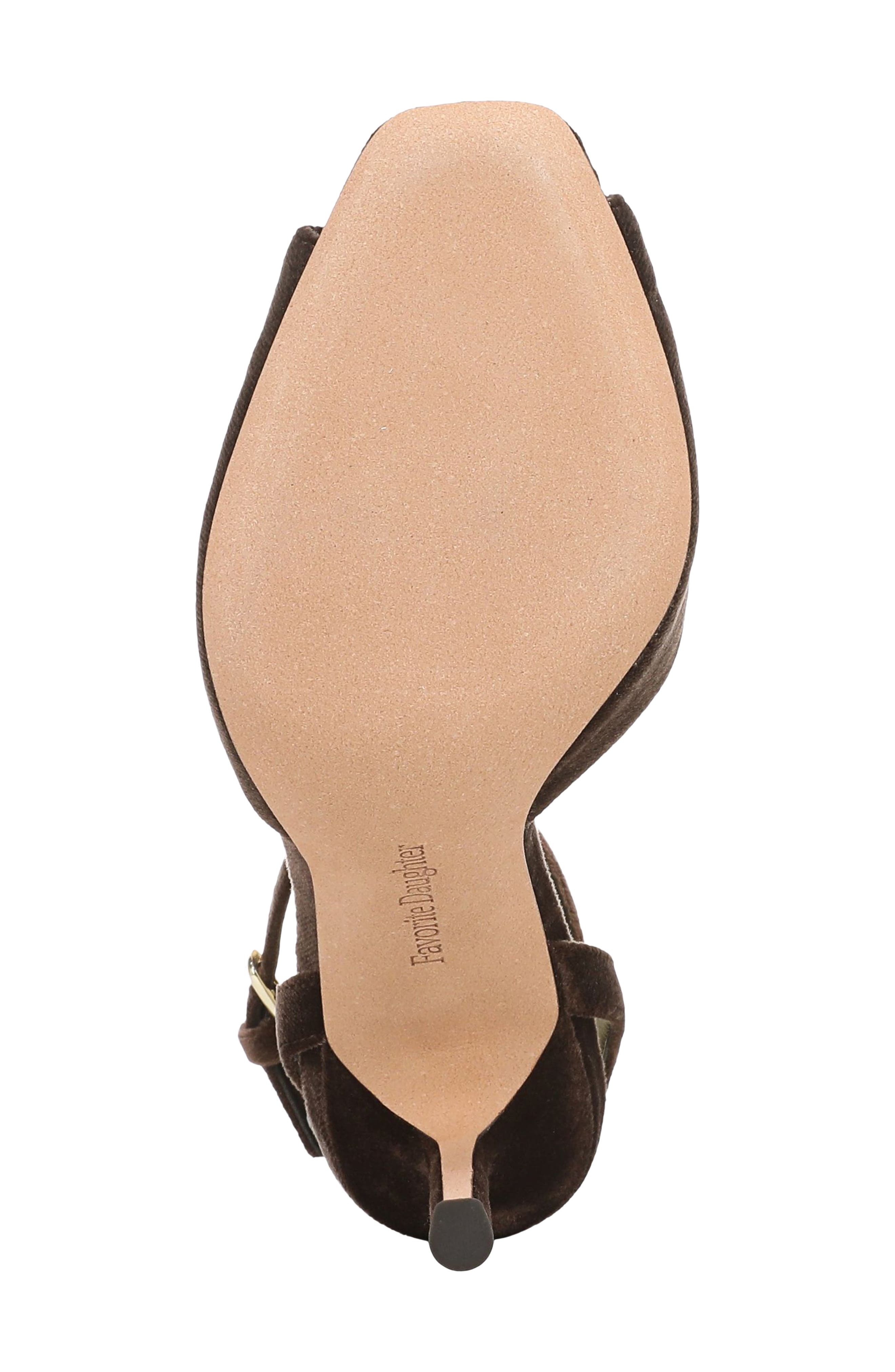 Yamine Ankle Strap Sandal, Alternate, color, COFFEE BEAN