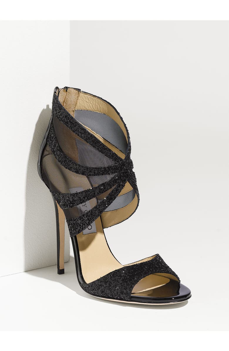 Jimmy Choo 'Leila' Mesh Sandal, Main, color,