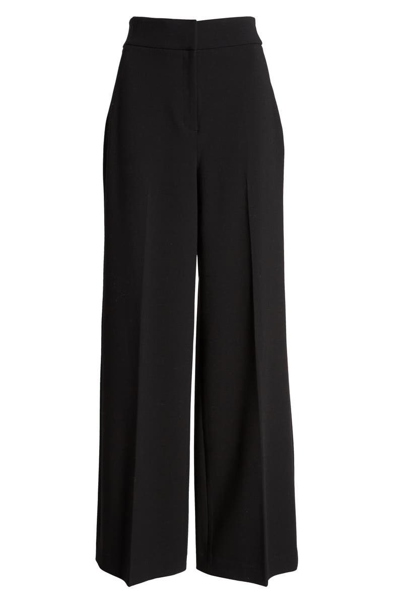 Halogen<sup>®</sup> High Waist Wide Leg Stretch Twill Pants, Alternate, color, 