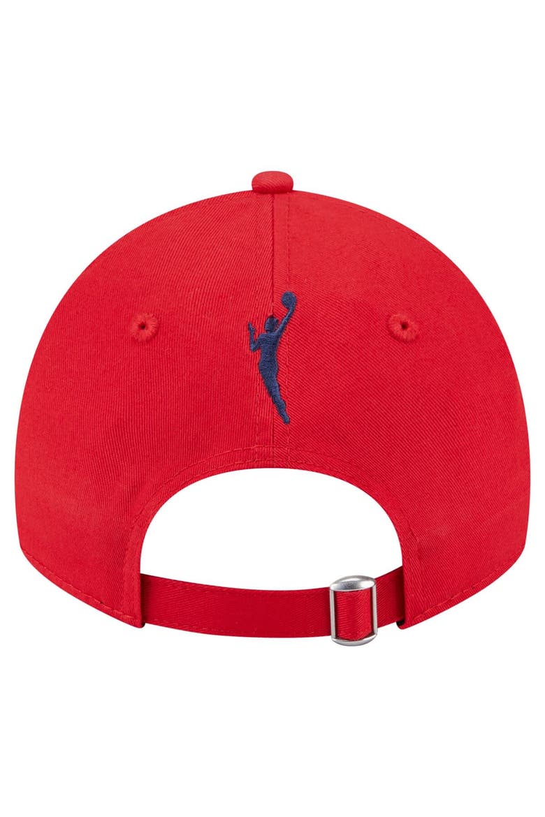 Unisex New Era  Red Indiana Fever 9TWENTY Established Date Side Patch Hat, Alternate, color, Red